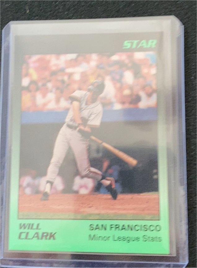 1988 Score #78 Will Clark — front