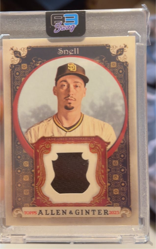 2023 Topps Allen & Ginter #AGRB-BSN Blake Snell — front