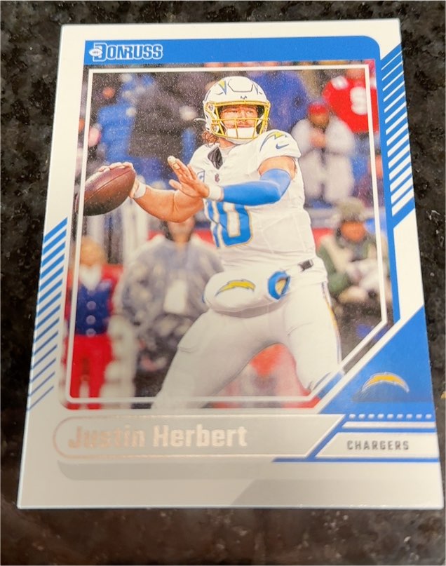 2024 Panini Donruss #250 Justin Herbert — front