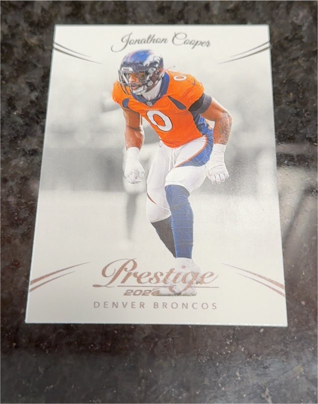 2024 Panini Prestige #92 Jonathon Cooper — front