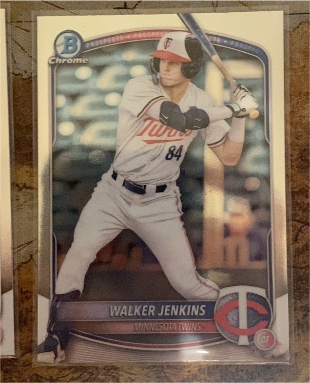 2025 Bowman Chrome #BCP-1 Walker Jenkins — front