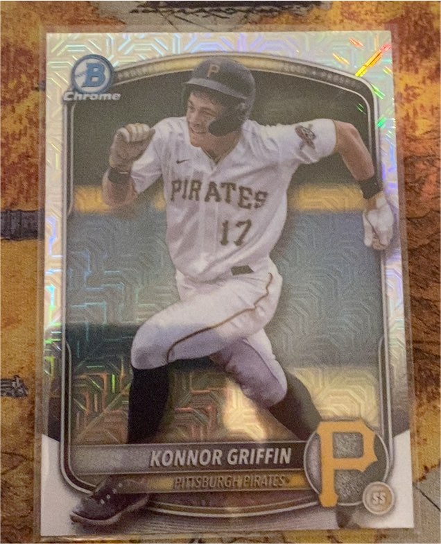 2025 Bowman Chrome #BCP-86 Konnor Griffin — front