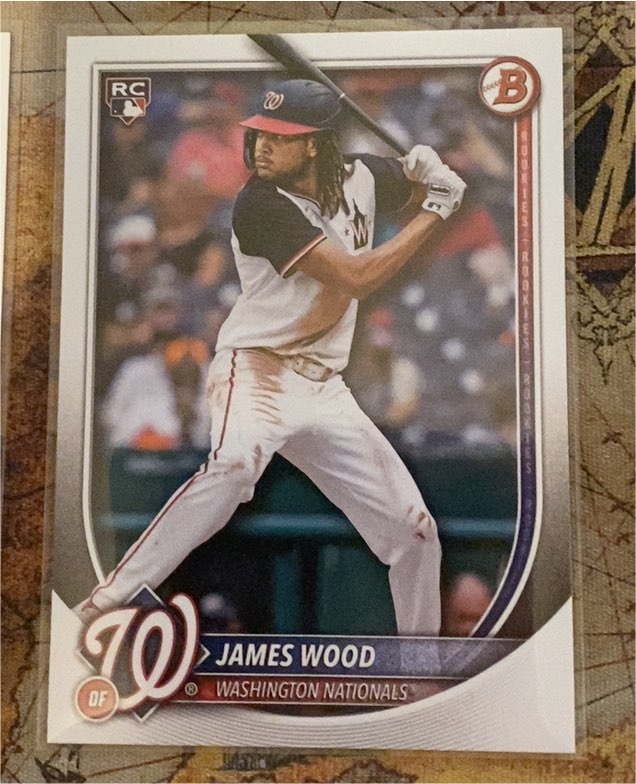 2025 Bowman #29 James Wood — front