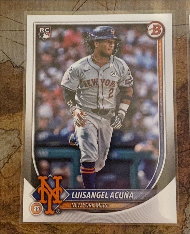 2025 Bowman #83 Luisangel Acuña — front