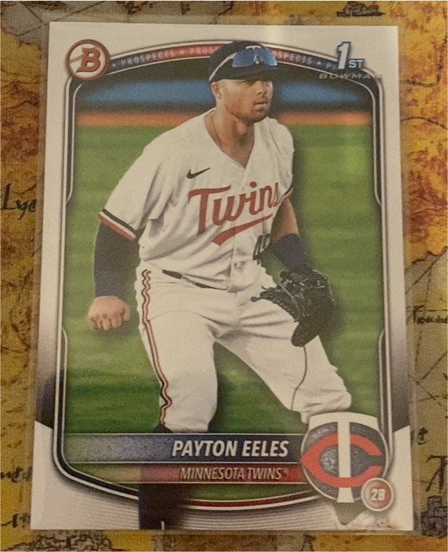 2025 Bowman #BP-78 Payton Eeles — front