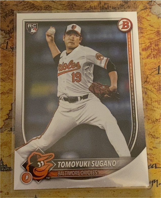 2025 Bowman #41 Tomoyuki Sugano — front