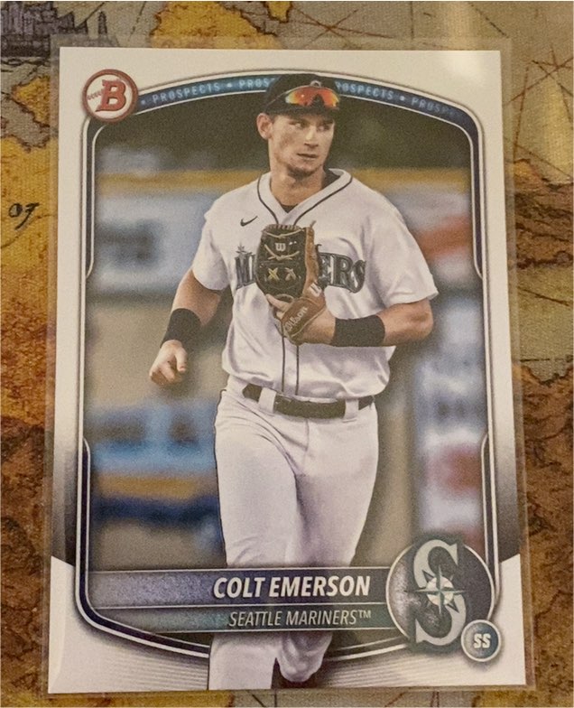 2025 Bowman #BP-17 Colt Emerson — front
