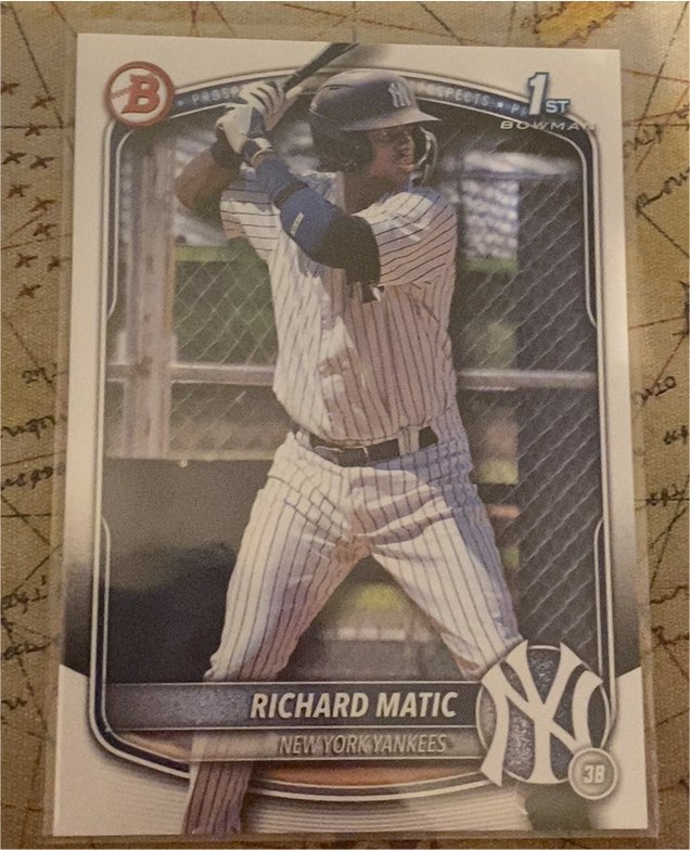 2025 Bowman #BP-71 Richard Matic — front