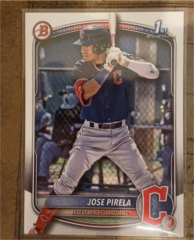 2025 Bowman #BP-111 Jose Pirela — front