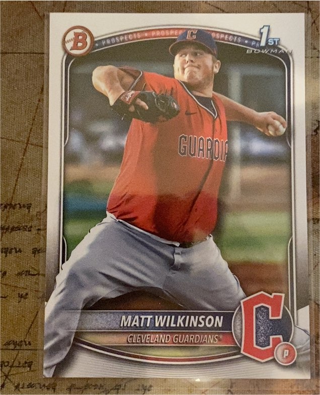 2025 Bowman #BP-145 Matt Wilkinson — front