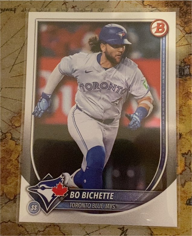2025 Bowman #92 Bo Bichette — front