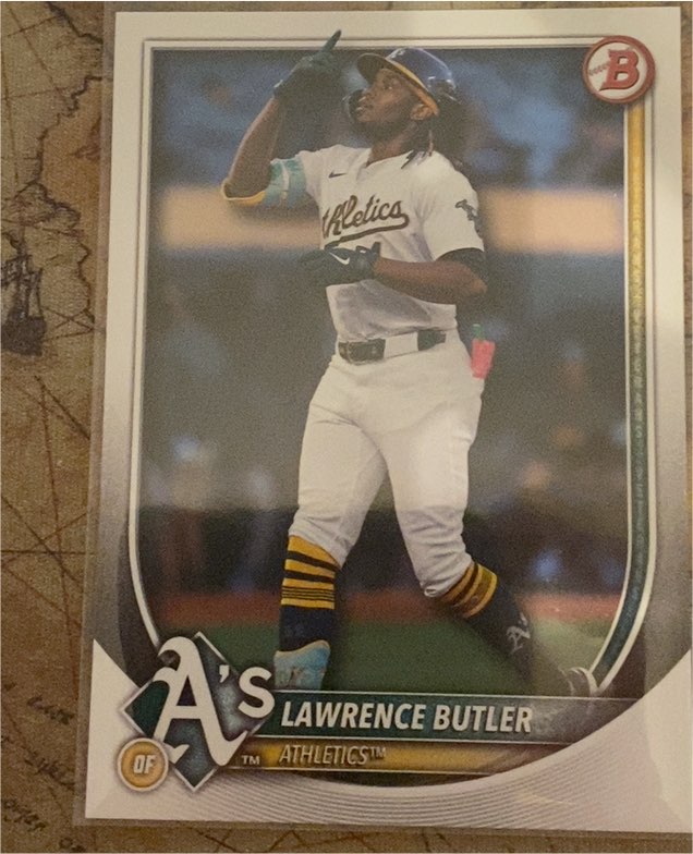 2025 Bowman #14 Lawrence Butler — front