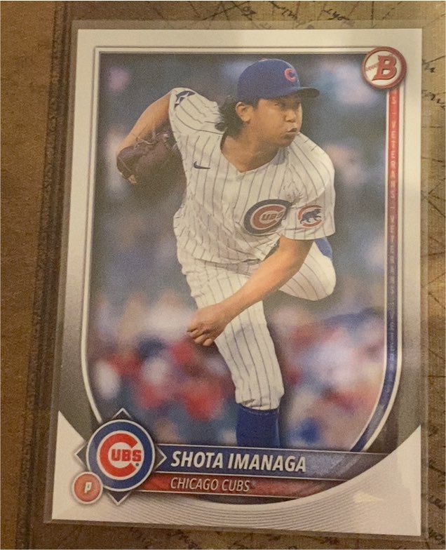 2025 Bowman #51 Shota Imanaga — front