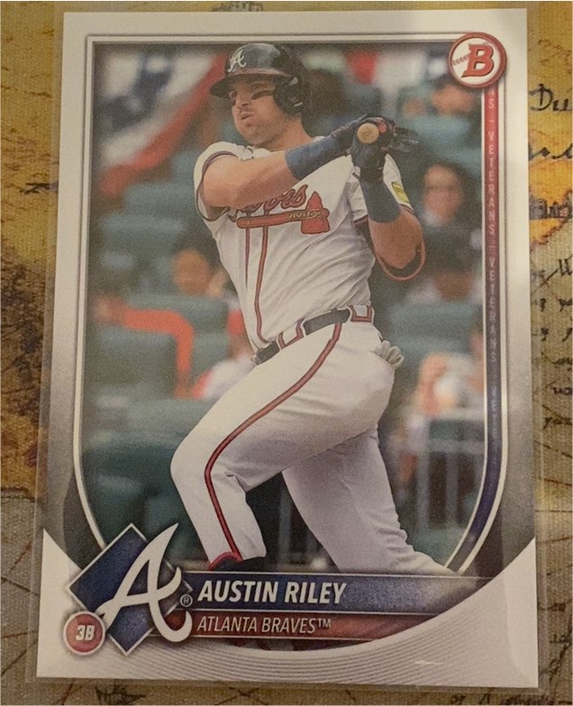 2025 Bowman #32 Austin Riley — front