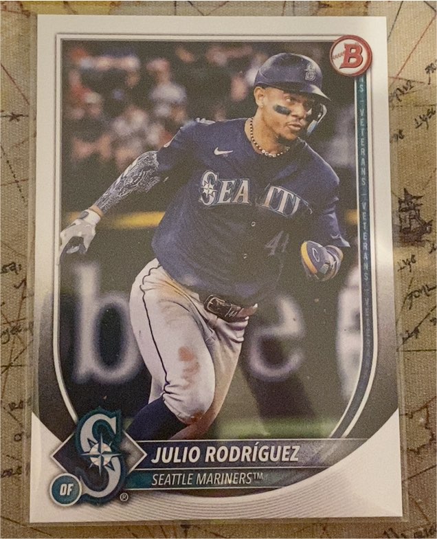 2025 Bowman #79 Julio Rodríguez — front