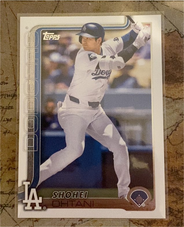 2025 Topps Series 1 #1 Shohei Ohtani — front