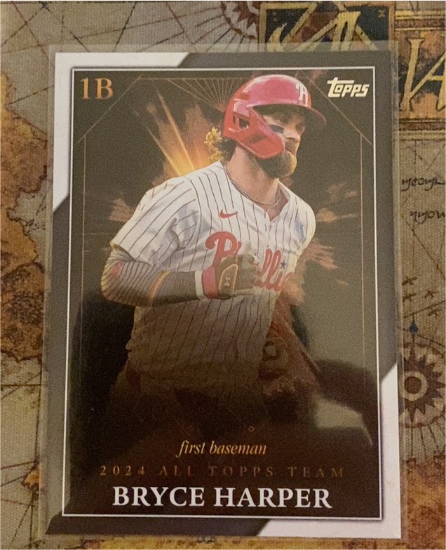 2025 Topps Series 1 2024 All-Topps Team #ATT-5 Bryce Harper — front