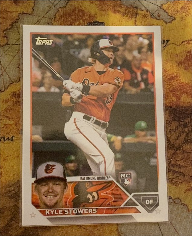 2023 Topps Series 1 #156 Kyle Stowers — front