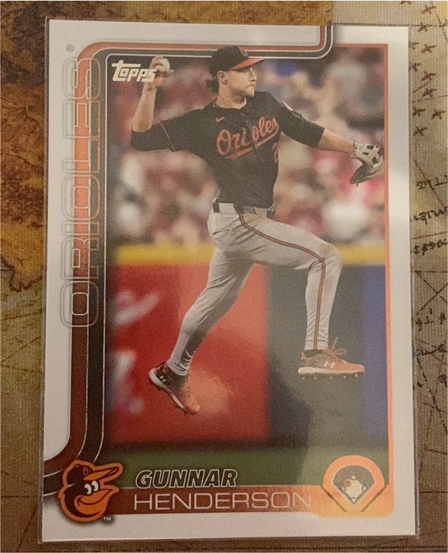 2025 Topps Series 1 #65 Gunnar Henderson — front