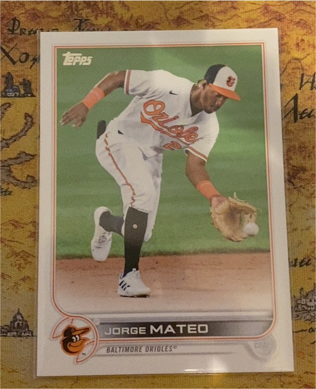 2022 Topps Series 1 #89 Jorge Mateo — front