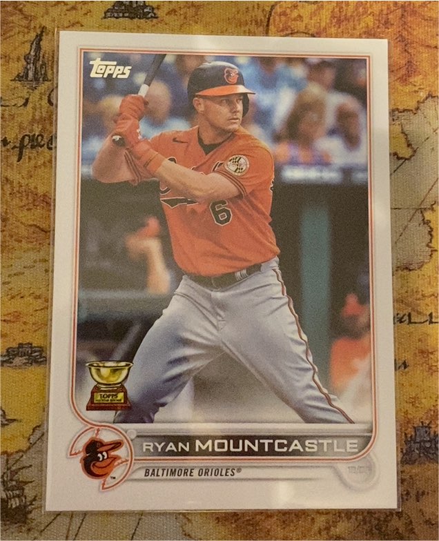 2022 Topps #579 Ryan Mountcastle — front