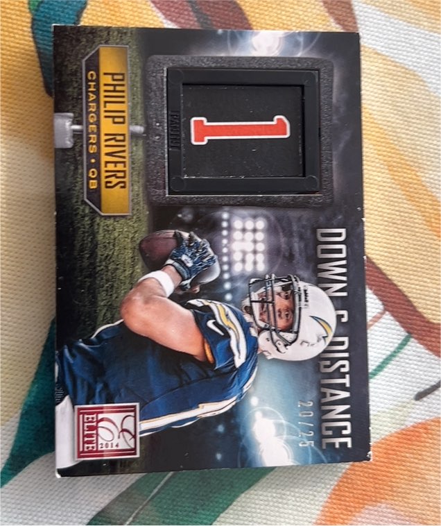 2014 Panini Elite Down & Distance #4 Philip Rivers — front