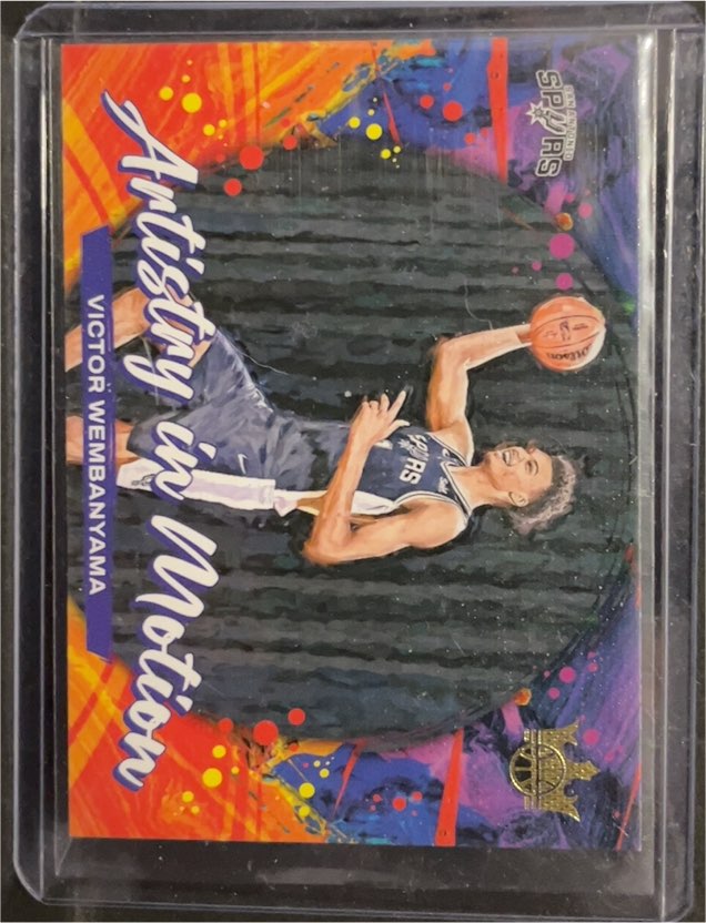 2023-24 Panini Court Kings #12 Victor Wembanyama Artistry In Motion — front