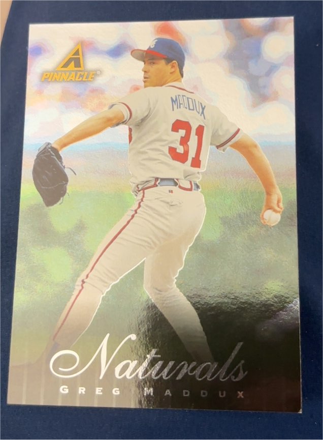 1998 Pinnacle Plus #191 Greg Maddux — front