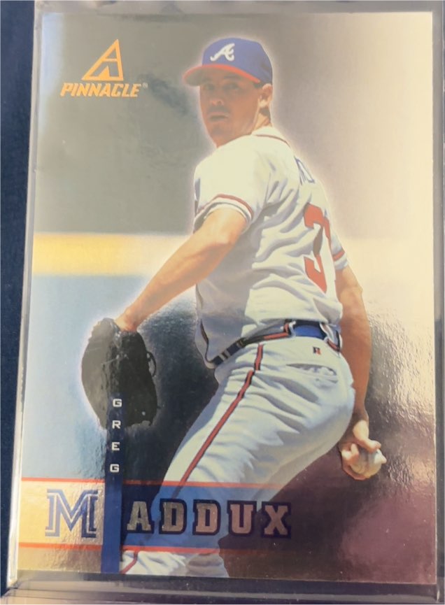 1998 Pinnacle #156 Greg Maddux — front
