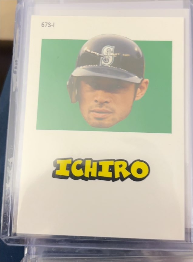 2012 Topps Archives #67S-I Ichiro Suzuki — front