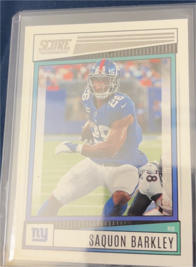2022 Panini Score #235 Saquon Barkley — front