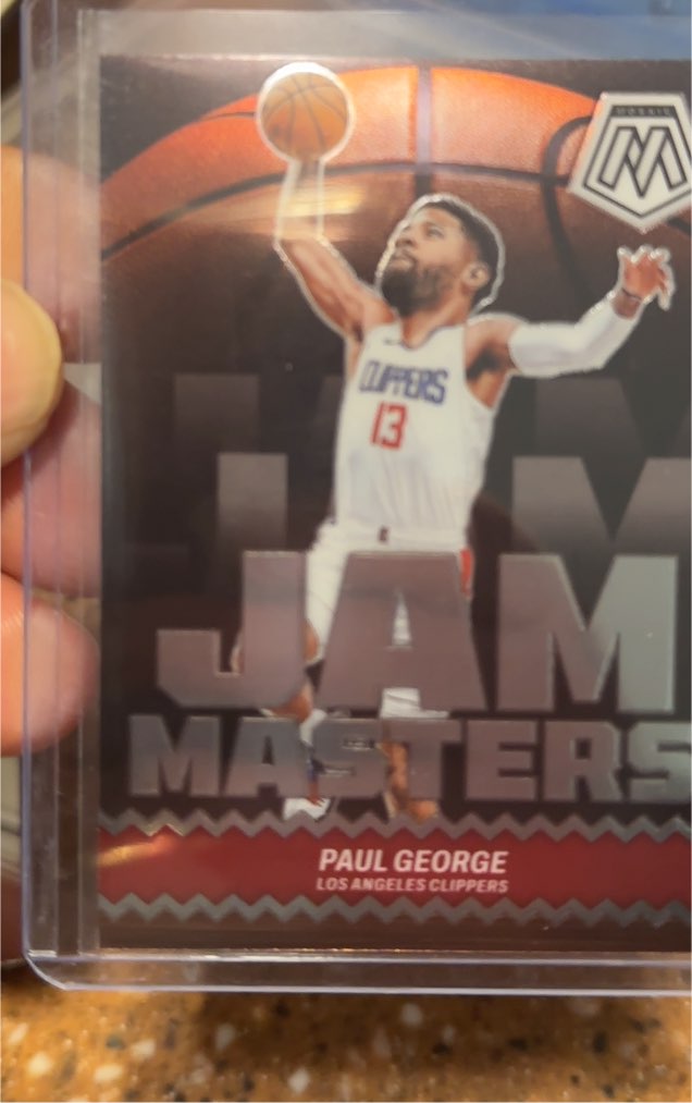 2023-24 Panini Mosaic #4 Paul George Jam Masters — front