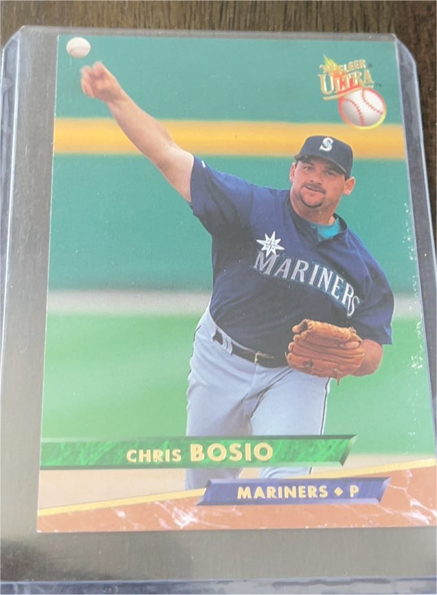 1993 Fleer Ultra #614 Chris Bosio — front