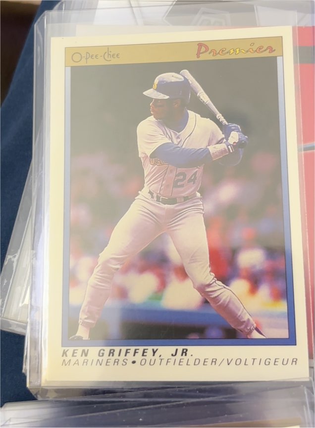 1991 O-Pee-Chee Premier #56 Ken Griffey Jr. — front