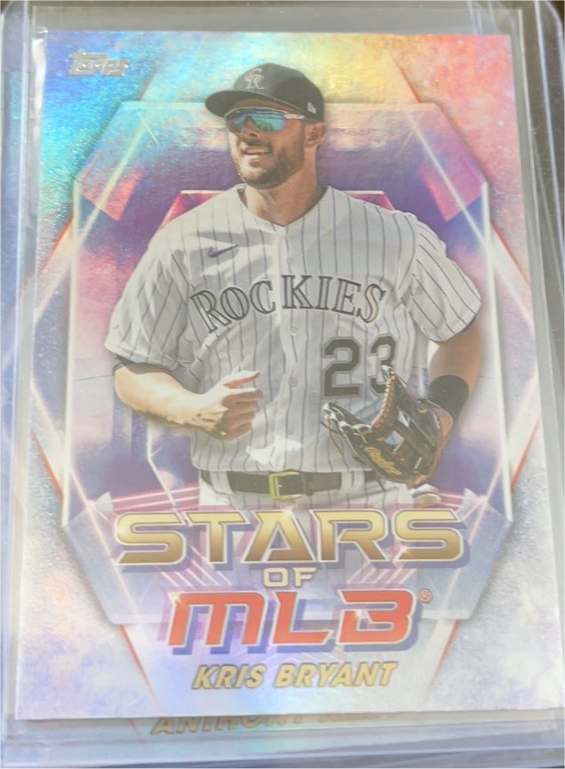 2023 Topps Stars of MLB #SMLB-58 Kris Bryant — front