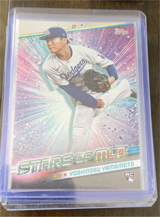 2024 Topps Series 2 Stars of MLB #SMLB-57 Yoshinobu Yamamoto — front