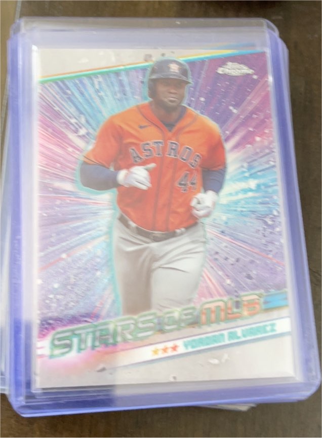 2024 Topps Chrome Stars Of MLB #CSMLB-8 Yordan Alvarez — front