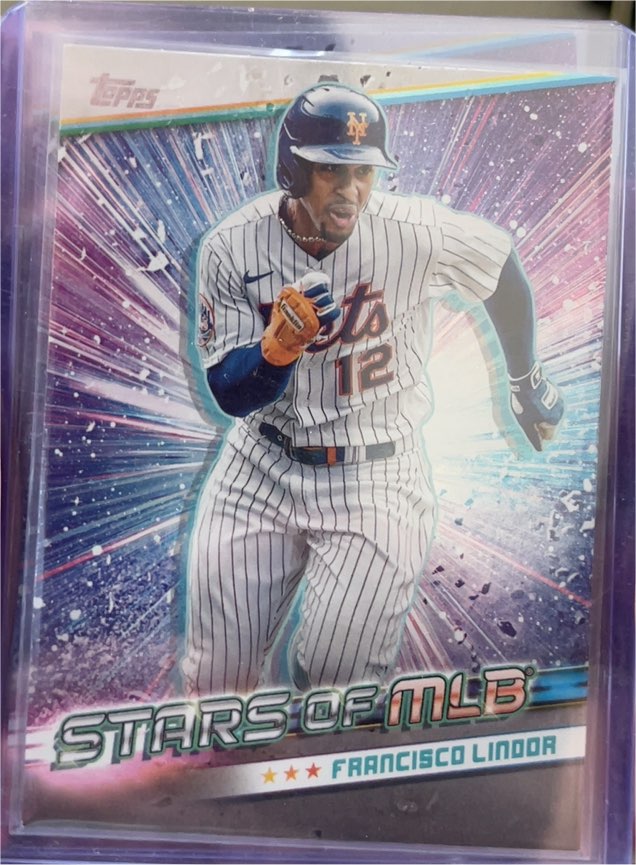 2024 Topps Series 2 Stars of MLB #SMLB-42 Francisco Lindor — front