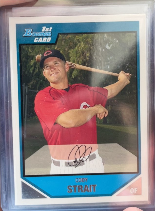 2007 Bowman Prospects #BP108 Cody Strait — front