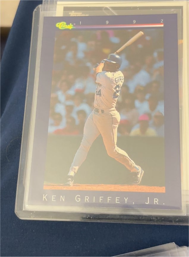 1992 Classic #1 Ken Griffey Jr. — front