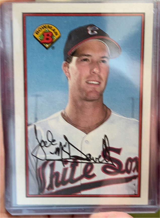 1989 Bowman #61 Jack McDowell — front
