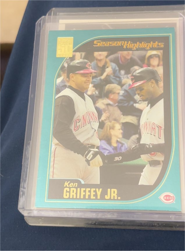 2000 Topps Season Highlights #389 Ken Griffey Jr. — front