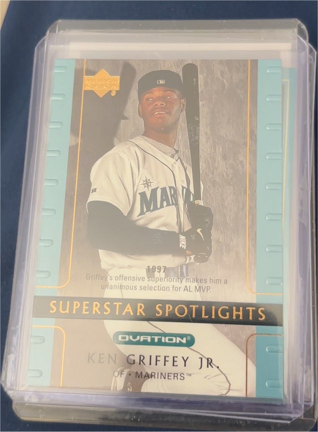 2002 Upper Deck Ovation #96 Ken Griffey Jr. — front