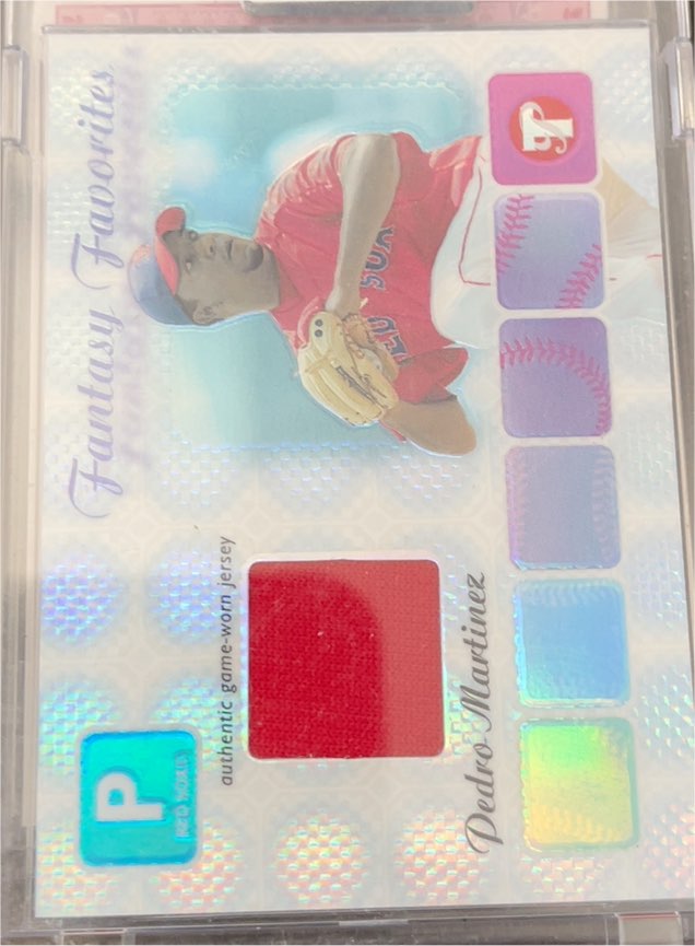 2004 Topps Pristine Fantasy Favorites #FF-PM Pedro Martinez — front