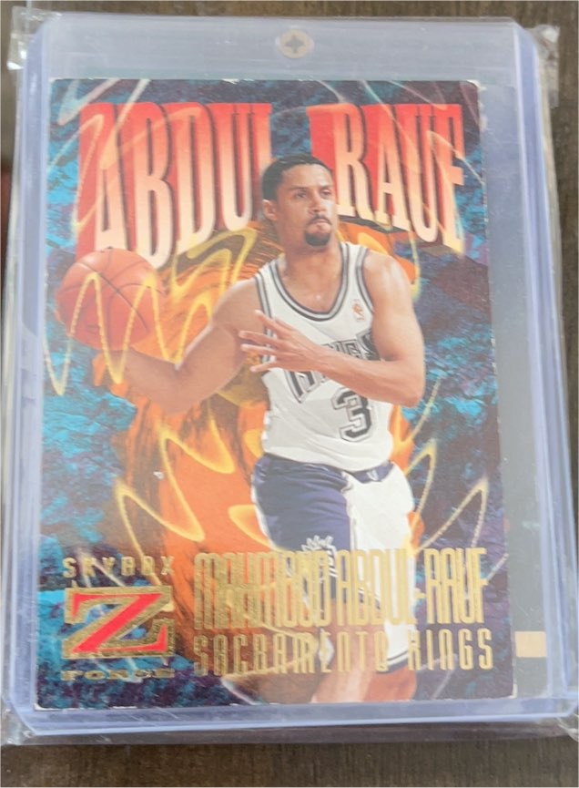 1996-97 SkyBox Z-Force #131 Mahmoud Abdul-Rauf — front