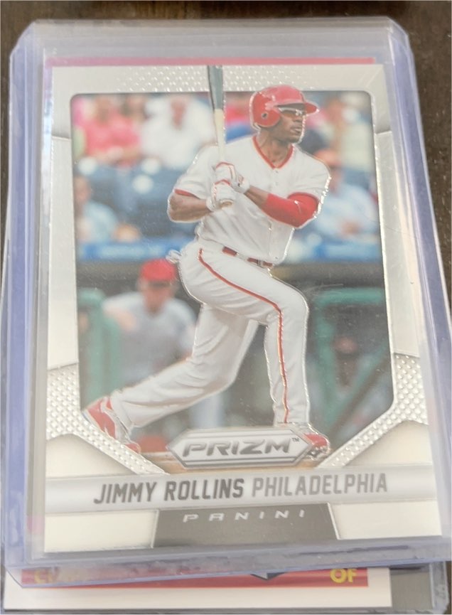 2014 Panini Prizm #105 Jimmy Rollins — front