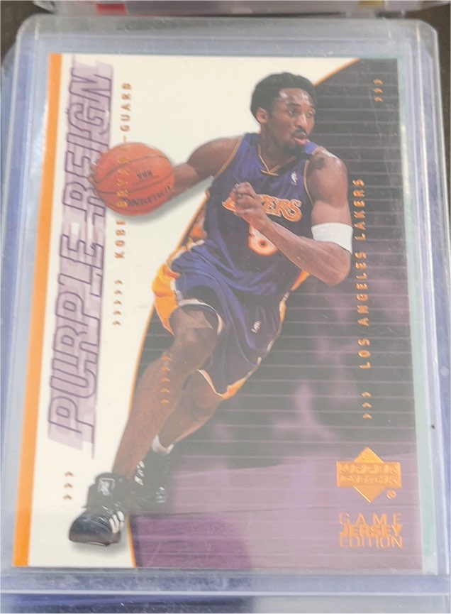2000-01 Upper Deck Game Jersey Edition #444 Kobe Bryant — front