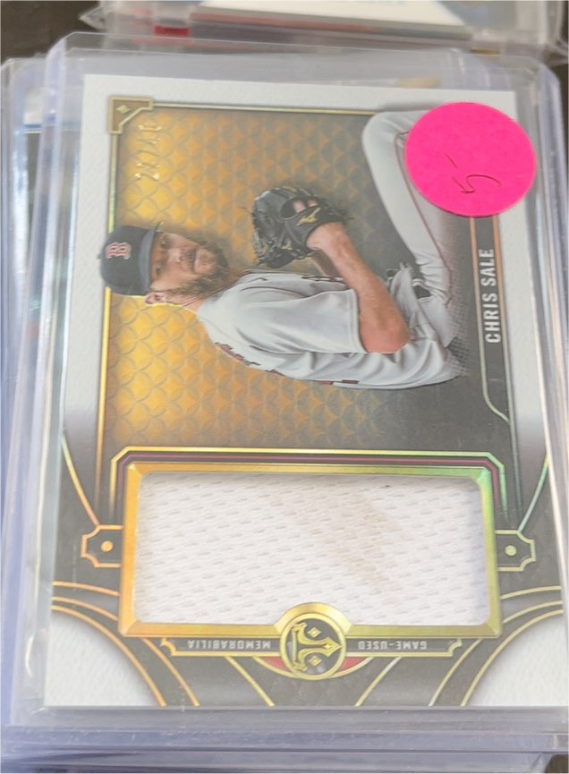 2022 Topps Triple Threads #SJR1-CS2 Chris Sale — front