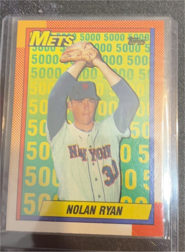 1990 Topps #2 Nolan Ryan New York Mets — front