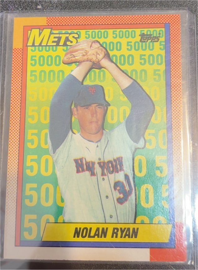1990 Topps #2 Nolan Ryan — front